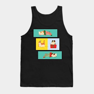 Meowyyy Chrismas For All Tank Top